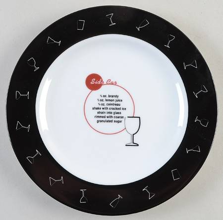 Retro Bar Salad Plate