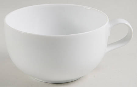 Choices White Flat Cup