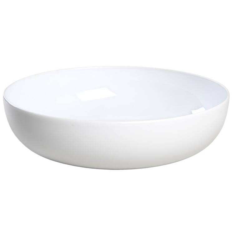 Choices White 8" Round Serving Bowl