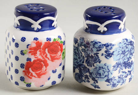 Heritage Floral Salt & Pepper Set