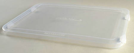 Heritage Floral Plastic Lid for 13" Rectangular Baker