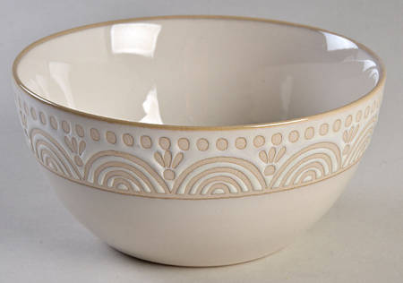 Amelia Cream (Coupe) Soup/Cereal Bowl