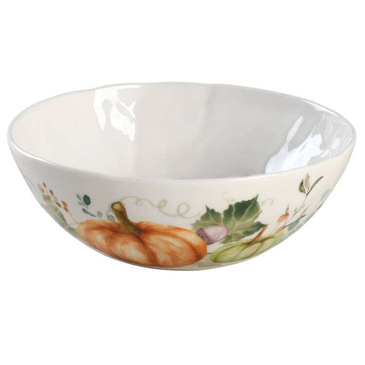 Watercolor Pumpkin Soup/Cereal Bowl