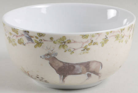 Woodland Wreath-Woodland Retreat Soup/Cereal Bowl