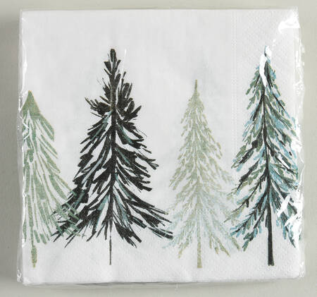 All Spruced Up Package of Paper Cocktail Napkins