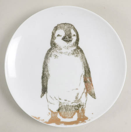 Penguin Salad/Dessert Plate