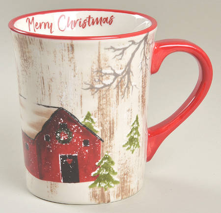 Country Snowman Mug