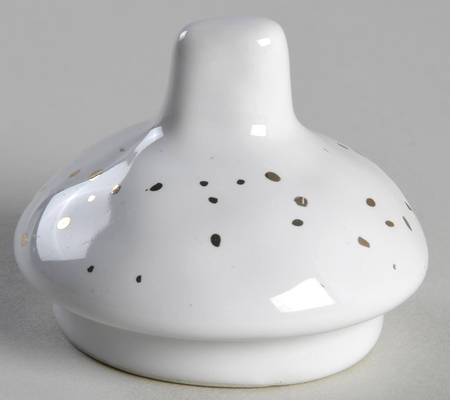 Gold Pine Tree Lid for Sugar Bowl