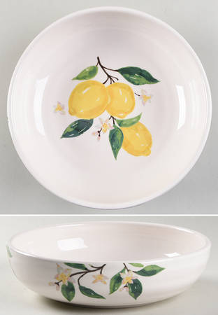 Lemon Individual Dinner Bowl