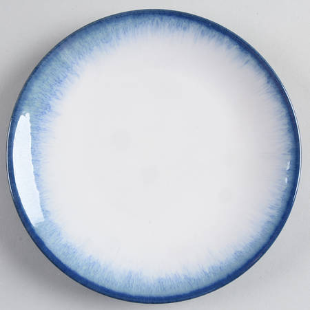 Dip Dye Azure Salad Plate
