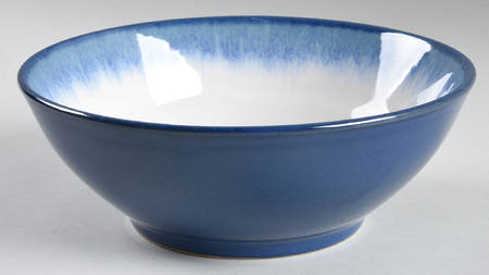 Dip Dye Azure Soup/Cereal Bowl