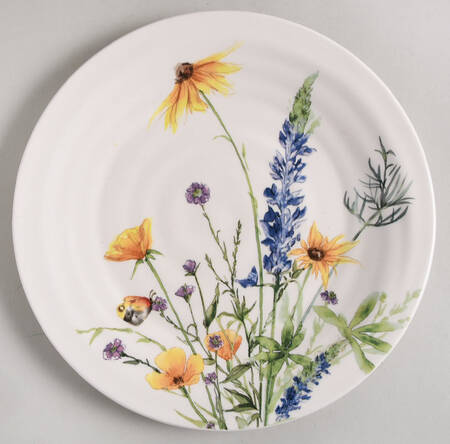 Wildflower Salad/Dessert Plate