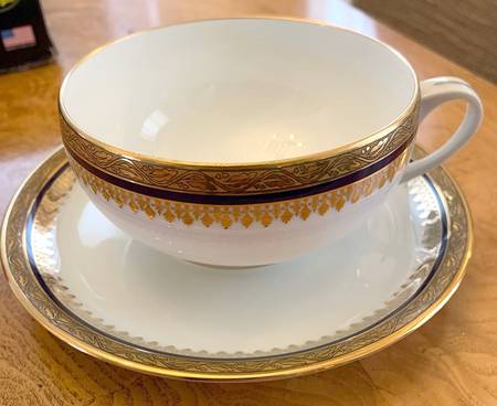 PLG23 Flat Cup & Saucer Set