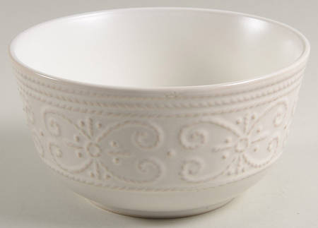 Abby White Soup/Cereal Bowl