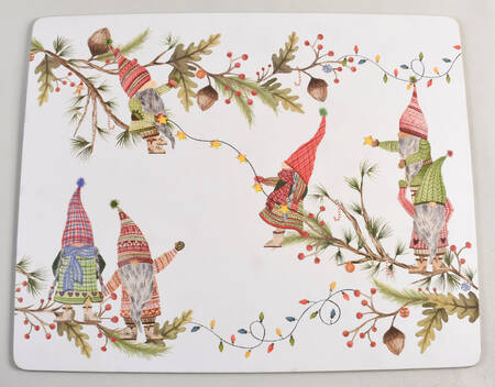 Forest Gnome Corkboard Placemat
