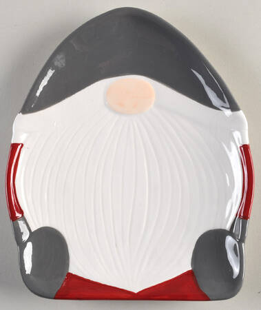 Forest Gnome Figural Salad Plate