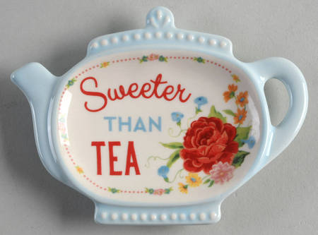 Sweet Rose Tea Bag Holder