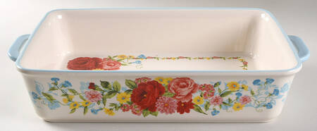 Sweet Rose 13'' Rectangular Baker