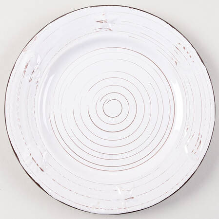 Trellis Coastal White Salad Plate