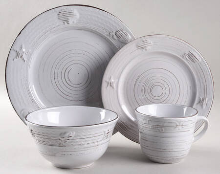 Trellis Coastal White 32 Piece Estate Set