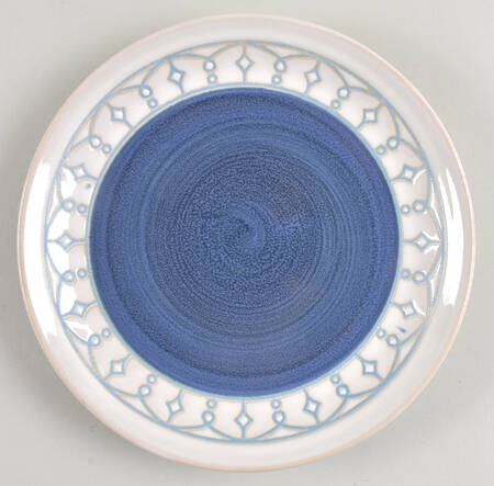 Remi Blue Salad Plate