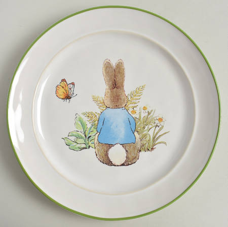 Peter Rabbit Salad Plate
