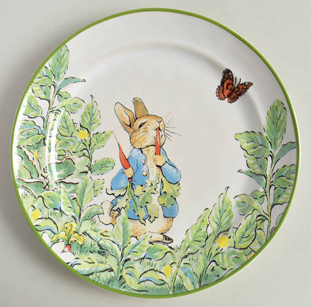 Peter Rabbit Salad Plate