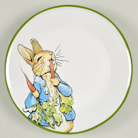 Peter Rabbit Appetizer Plate