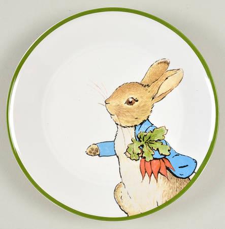 Peter Rabbit Appetizer Plate