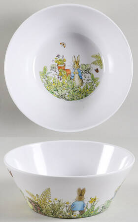 Peter Rabbit Melamine Soup/Cereal Bowl