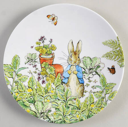 Peter Rabbit Melamine Salad Plate
