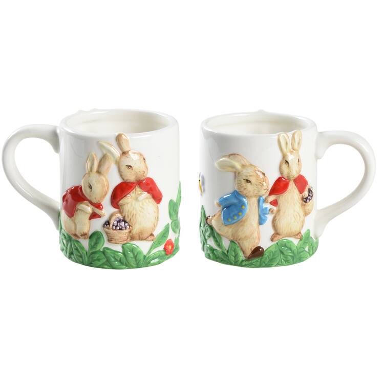 Peter Rabbit Figural Mug