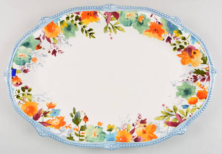 Willow 21" Oval Serving Platter