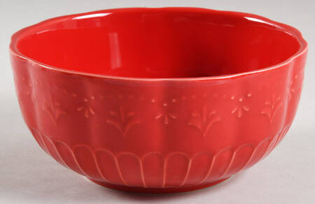 Toni Red Soup/Cereal Bowl