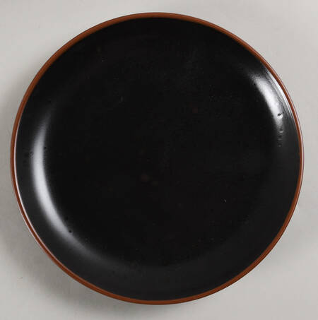 Hunter Black Salad Plate
