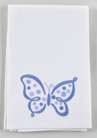 Butterfly Cloth Hand Towel - Set of 2
