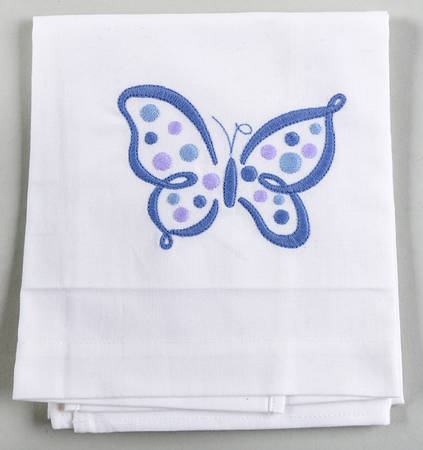 Butterfly Cloth Hand Towel