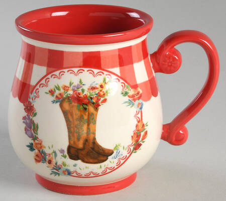Gingham Mug