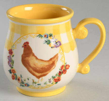 Gingham Mug