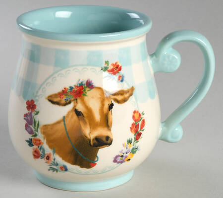 Gingham Mug
