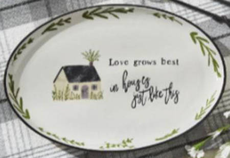 Together 13" Oval Serving Platter