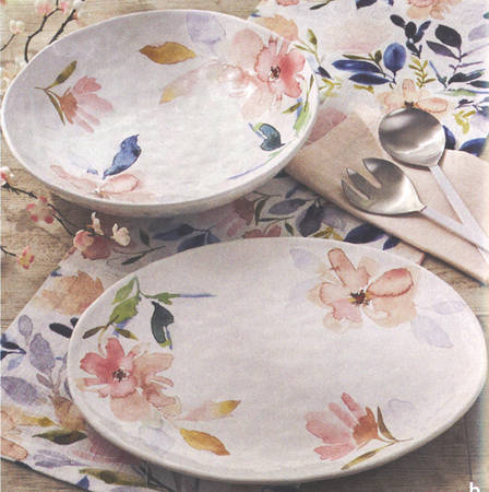 First Blush 15" Chop Plate (Round Platter)