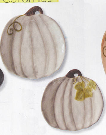 Watercolor Pumpkins Spoon Rest/Holder (Holds 1 Spoon)