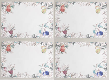 Nature's Bounty Cloth Placemat - Set of 4