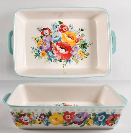 Sweet Romance 13'' Rectangular Baker