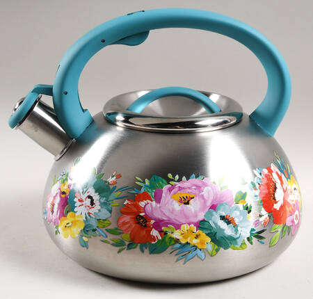 Sweet Romance Metal Kettle & Lid