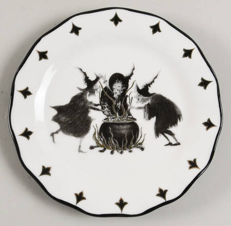 Witch Brew Appetizer Plate