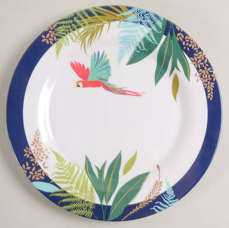 Parrot Salad Plate