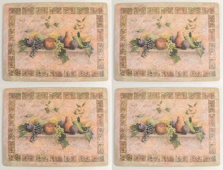 Placemats Corkboard Placemat - Set of 4