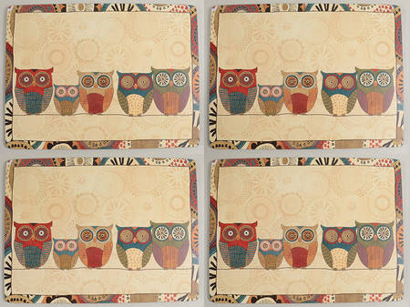 Placemats Corkboard Placemat - Set of 4
